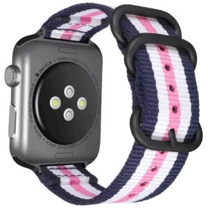 High Quality Nylon Canvas Watch Strap for Apple Iwatch Series 8 7 6 5 4 SE 38/49